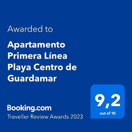 Apartamento Primera Linea Playa Centro De Guardamar Apartment Guardamar del Segura Ngoại thất bức ảnh