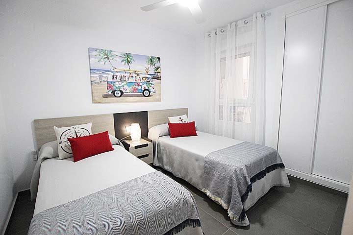 Apartamento Primera Linea Playa Centro De Guardamar Apartment Guardamar del Segura Ngoại thất bức ảnh